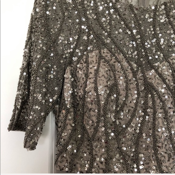 Adrianna Papell beaded gown - Picture 4 of 8